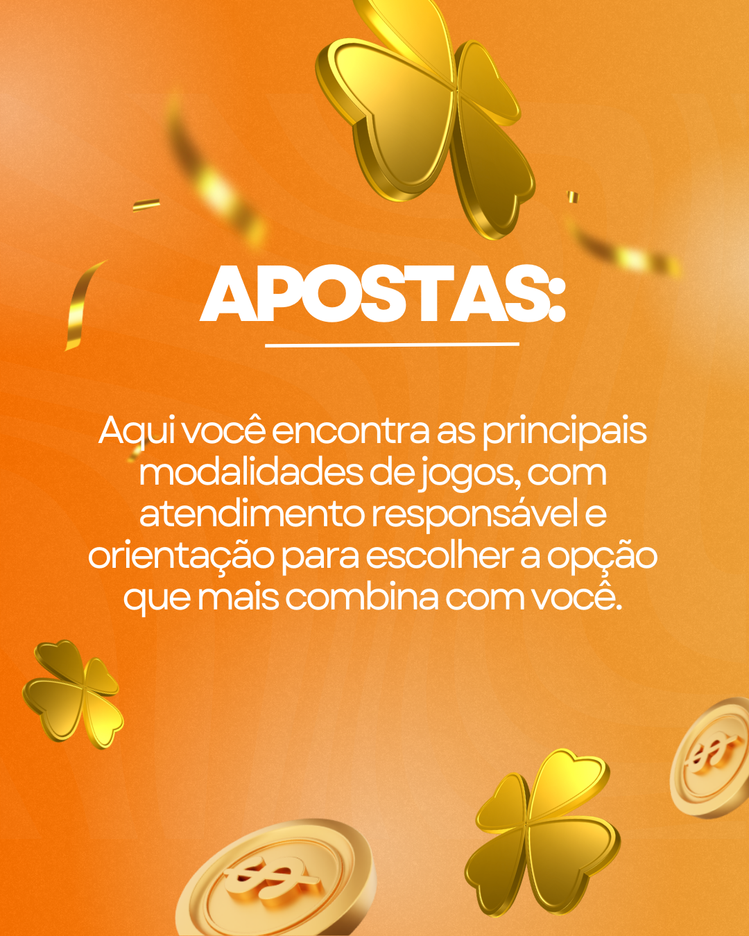 Modalidades de apostas